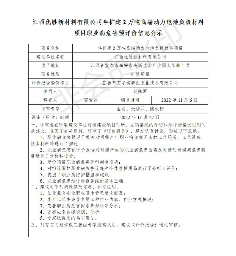 江西優(yōu)勝新材料有限公司年擴(kuò)建2萬噸高端動力電池負(fù)極材料建設(shè)項(xiàng)目職業(yè)病危害預(yù)評價(jià)信息公示_01.jpg